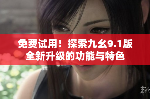 免费试用！探索九幺9.1版全新升级的功能与特色