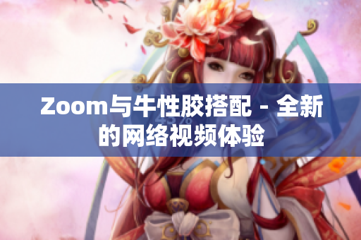 Zoom与牛性胶搭配 - 全新的网络视频体验