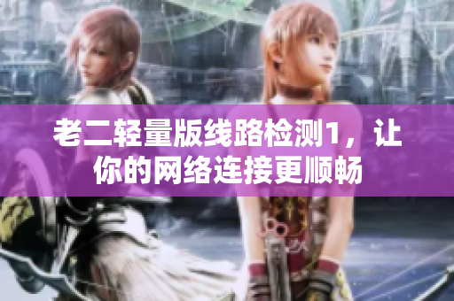 老二轻量版线路检测1，让你的网络连接更顺畅