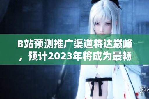 B站预测推广渠道将达巅峰，预计2023年将成为最畅销平台