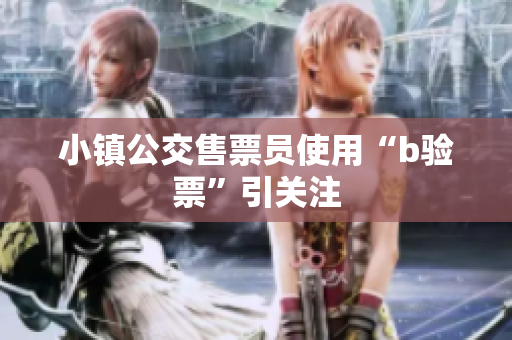 小镇公交售票员使用“b验票”引关注
