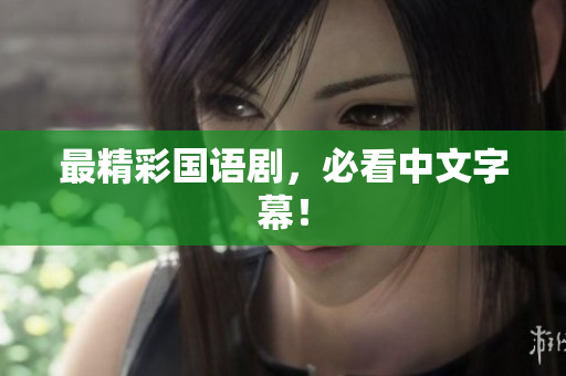 最精彩国语剧，必看中文字幕！