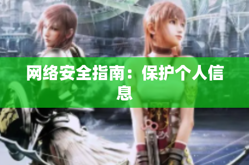 网络安全指南：保护个人信息