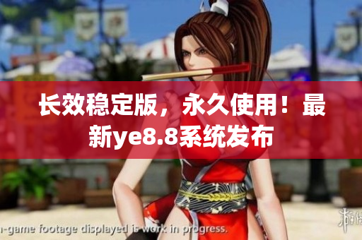 长效稳定版，永久使用！最新ye8.8系统发布