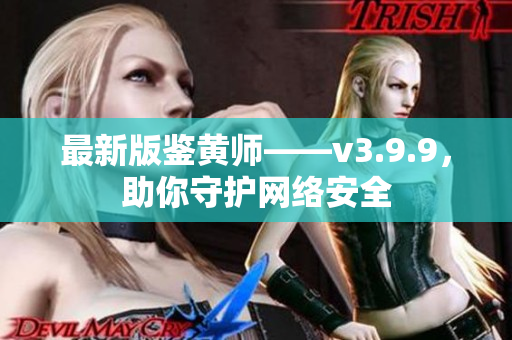 最新版鉴黄师——v3.9.9，助你守护网络安全