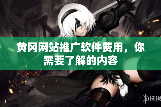 黄冈网站推广软件费用，你需要了解的内容