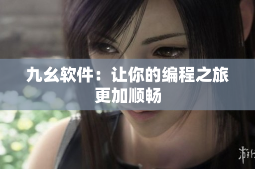 九幺软件：让你的编程之旅更加顺畅