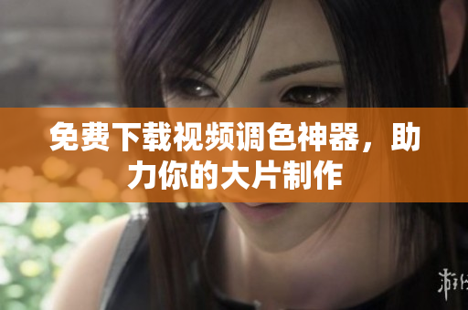 免费下载视频调色神器，助力你的大片制作