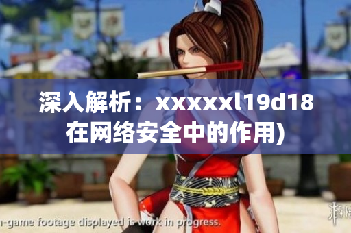深入解析：xxxxxl19d18在网络安全中的作用)