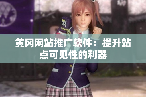 黄冈网站推广软件：提升站点可见性的利器