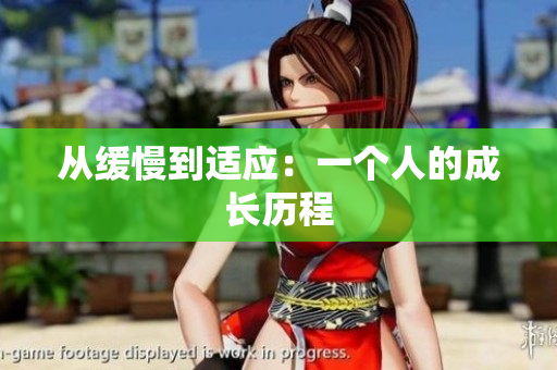 从缓慢到适应：一个人的成长历程