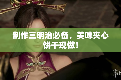 制作三明治必备，美味夹心饼干现做！