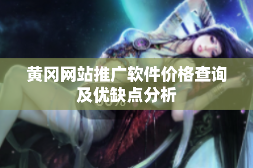 黄冈网站推广软件价格查询及优缺点分析