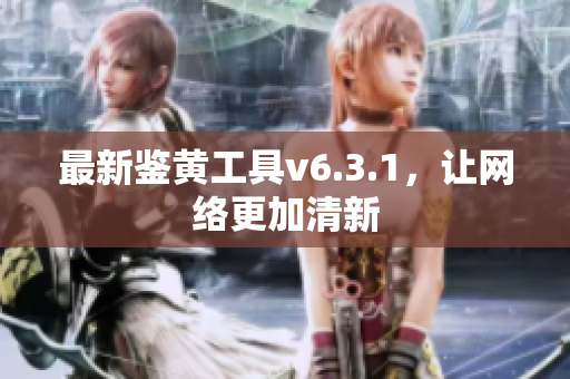 最新鉴黄工具v6.3.1，让网络更加清新