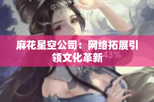 麻花星空公司：网络拓展引领文化革新