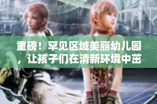 重磅！罕见区域美丽幼儿园，让孩子们在清新环境中茁壮成长！
