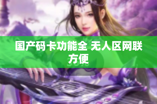 国产码卡功能全 无人区网联方便
