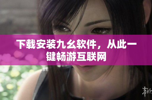 下载安装九幺软件，从此一键畅游互联网