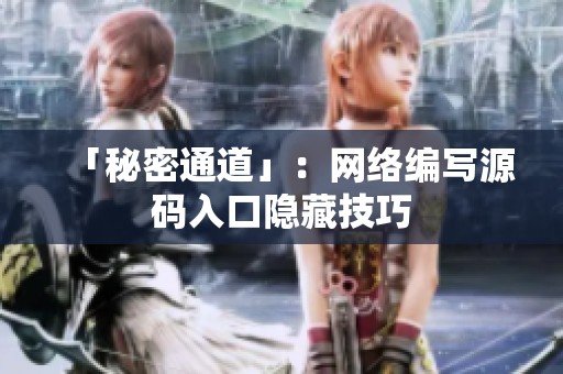 「秘密通道」：网络编写源码入口隐藏技巧